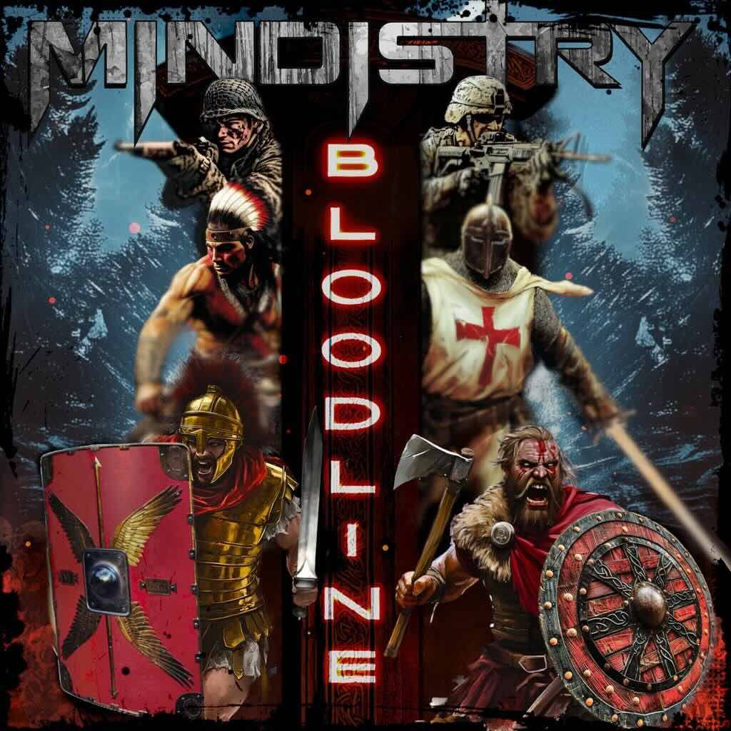 Mindistry, "Bloodline" EP cover art