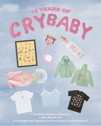 Melanie Martinez, Cry Baby 10-year anniversary merch