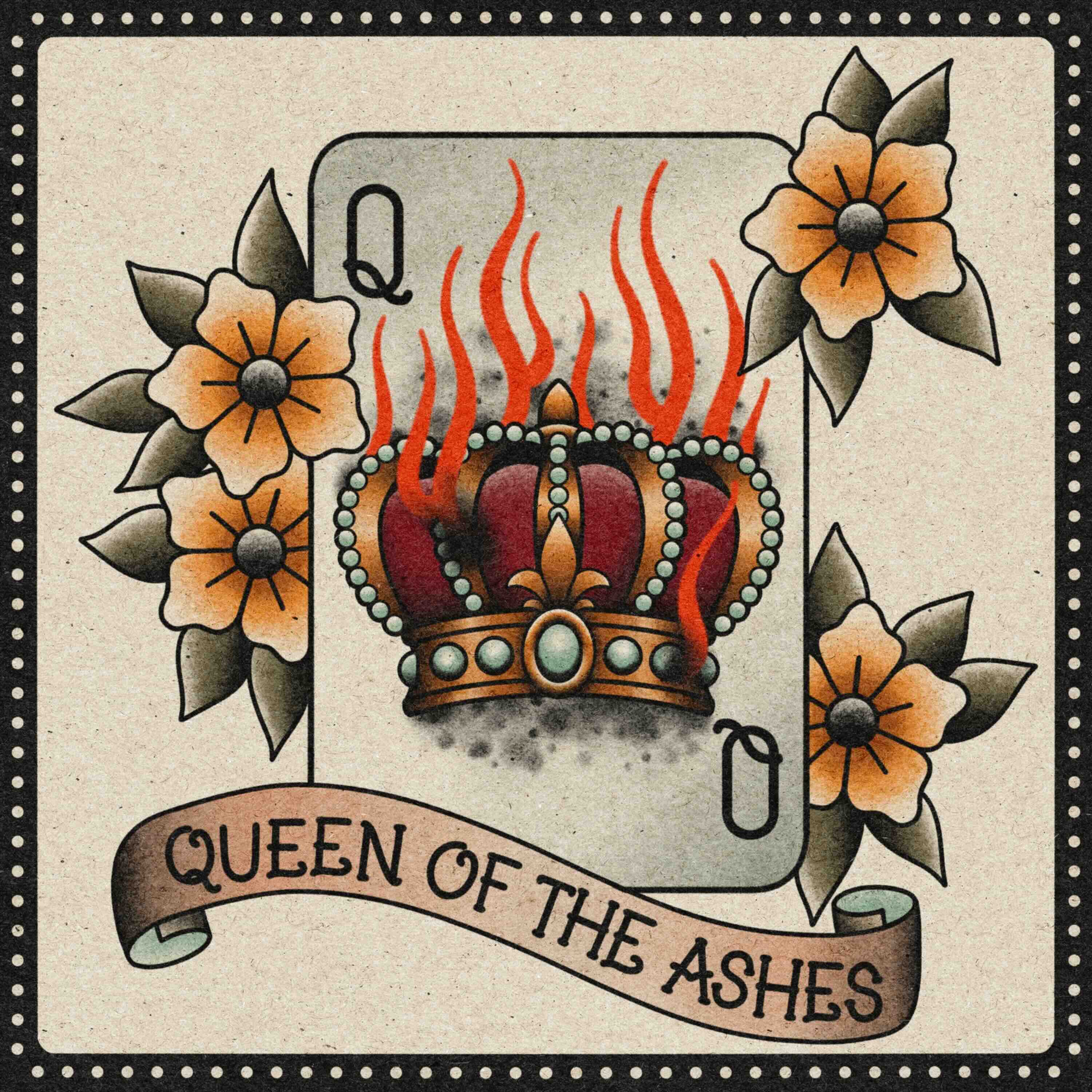 Sam Varga, Queen Of The Ashes single cover art