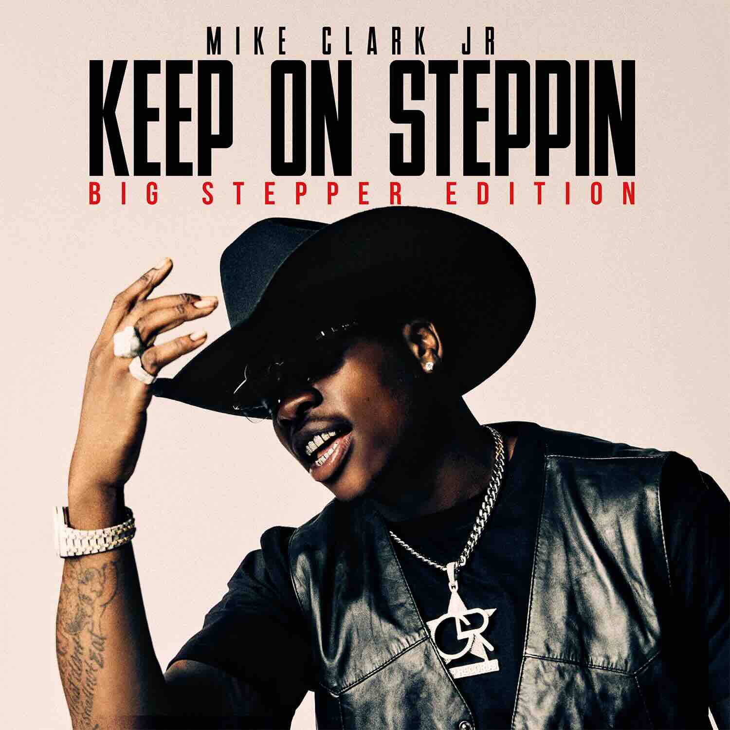 Mike Clark Jr, "Keep on stepping" deluxe EP cover art
