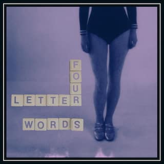 Laura-Mary Carter, 'Four Letter Words' single cover art