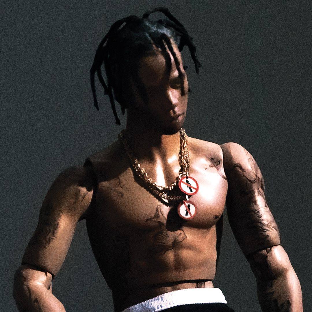 Travis Scott "90210 (Feat. Kacy Hill)" cover art