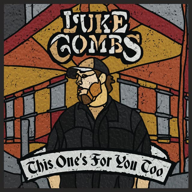 Luke Combs "Beautiful Crazy" cover art