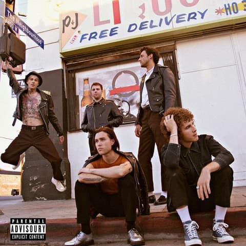 The Neighbourhood "You Get Me So High" arte de portada
