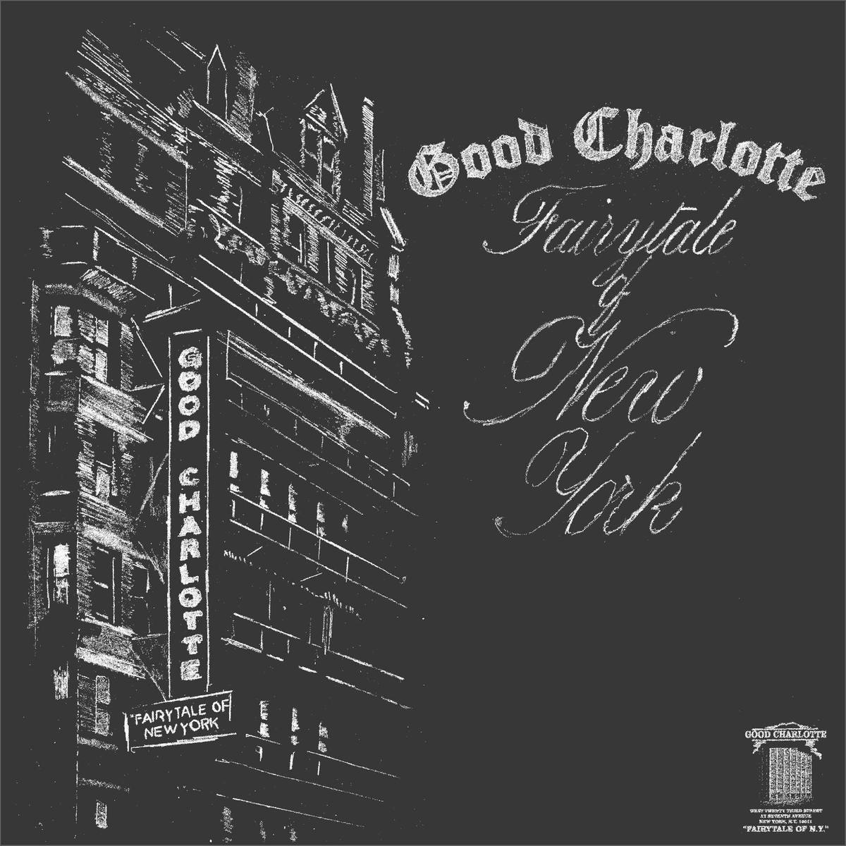Good Charlotte, "Fairytale of New York", cover art
