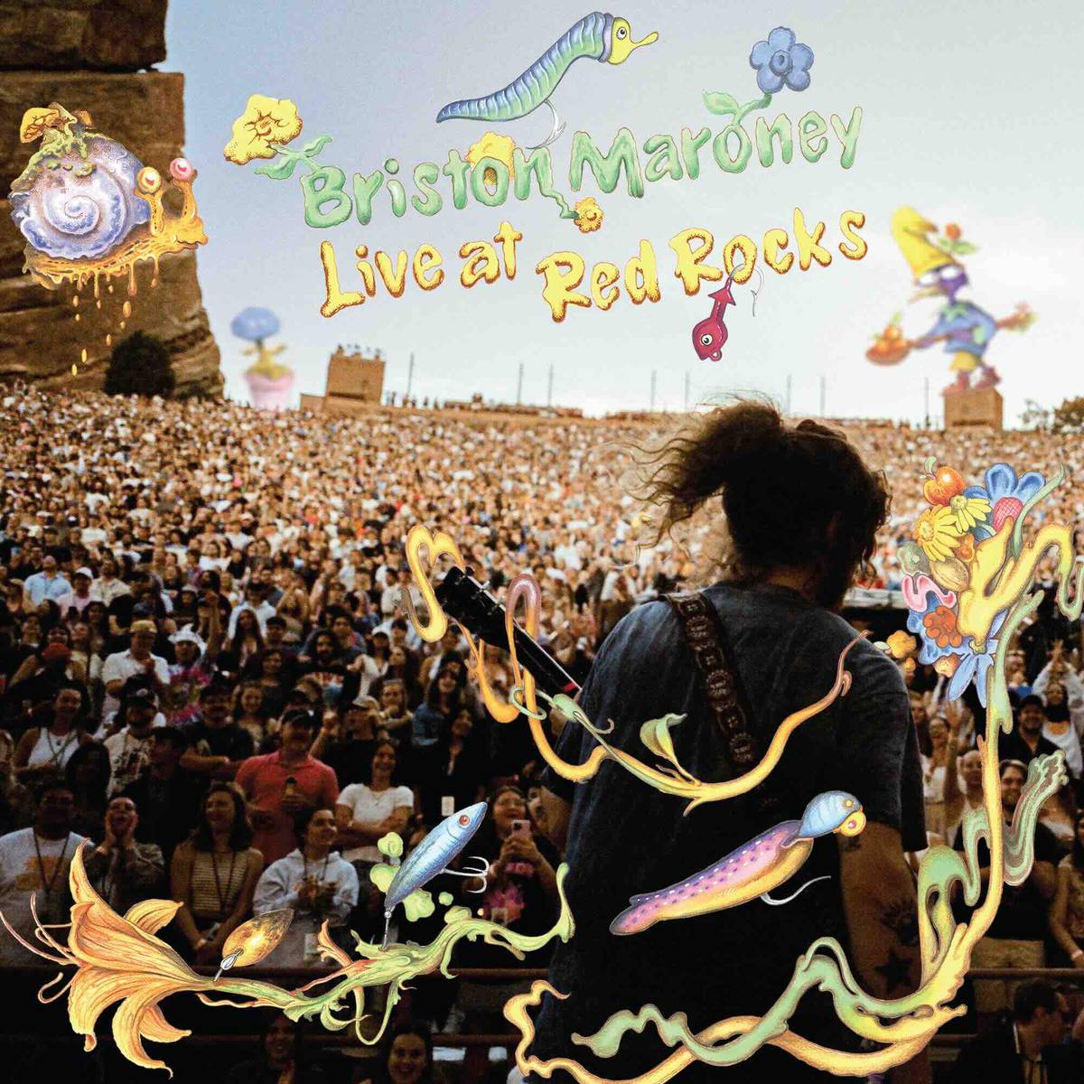 Briston Maroney, "Live at Red Rocks", album cover art