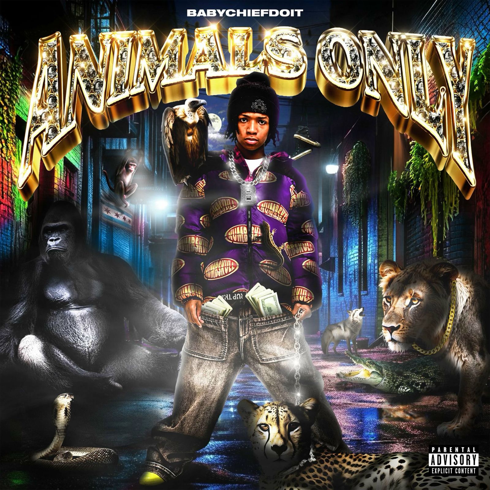 Babychiefdoit "The Viper" portada de la cubierta