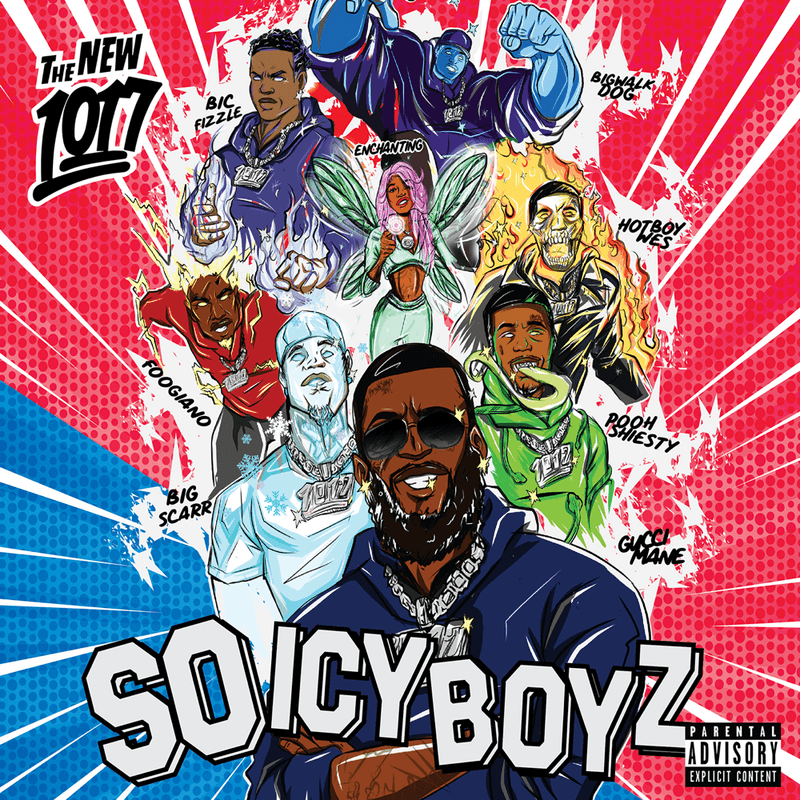 Gucci Mane "So Icy Boyz: The Finale" cover art