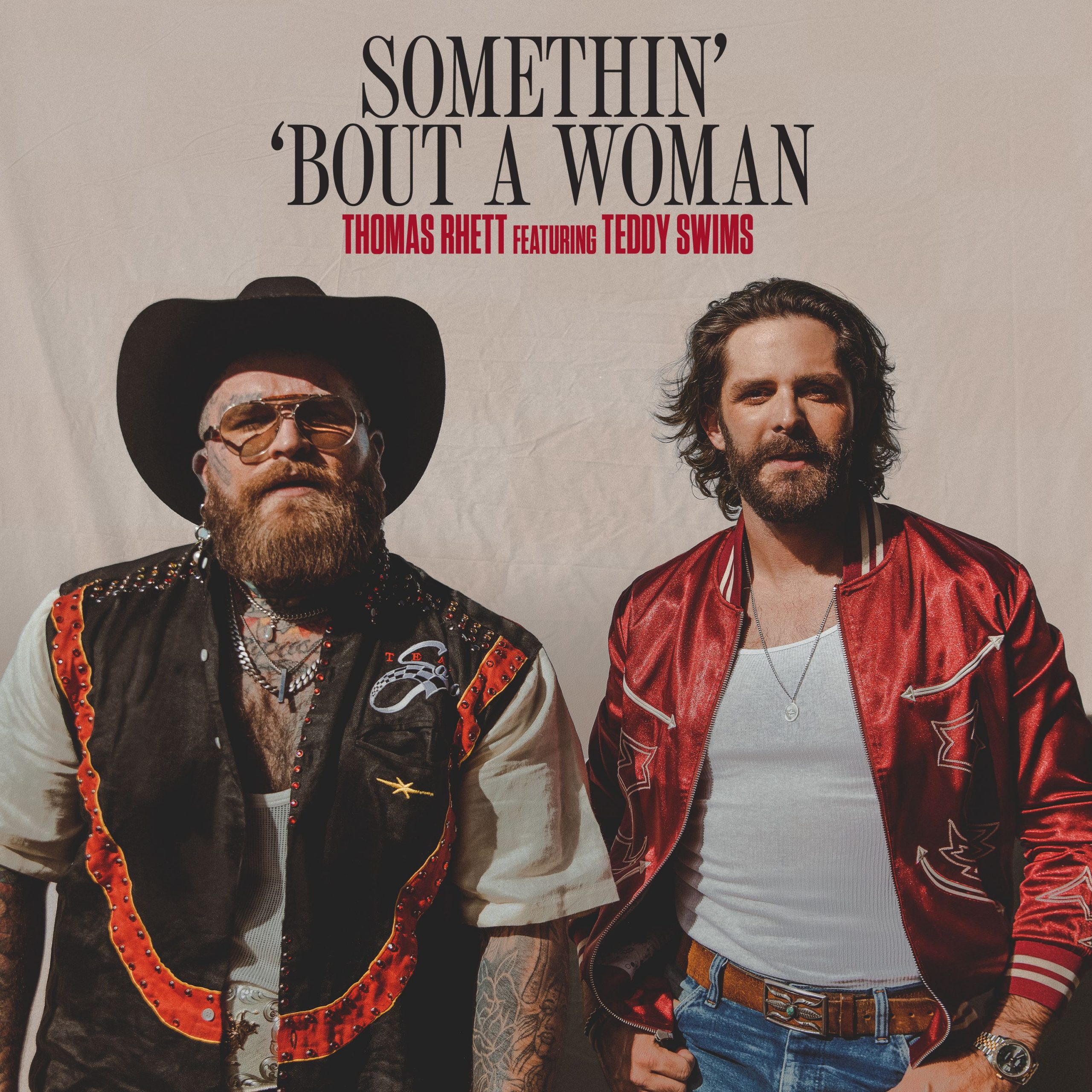 Thomas Rhett "Somethin' 'Bout A Woman (Ft. Teddy Swims)" portada de la canción