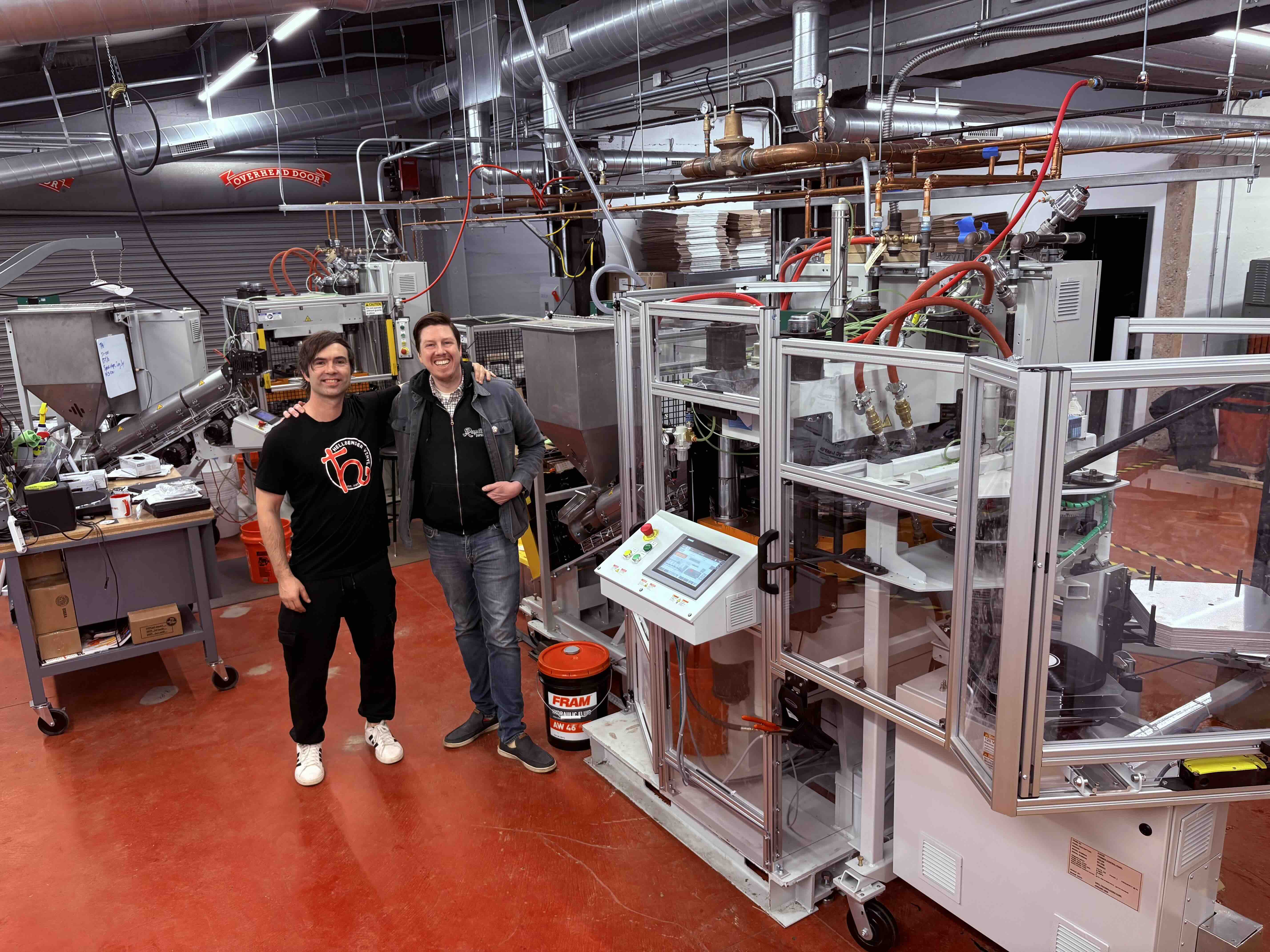 Matt Dowling (left) and Jeff Betten (right), Hellbender Vinyl