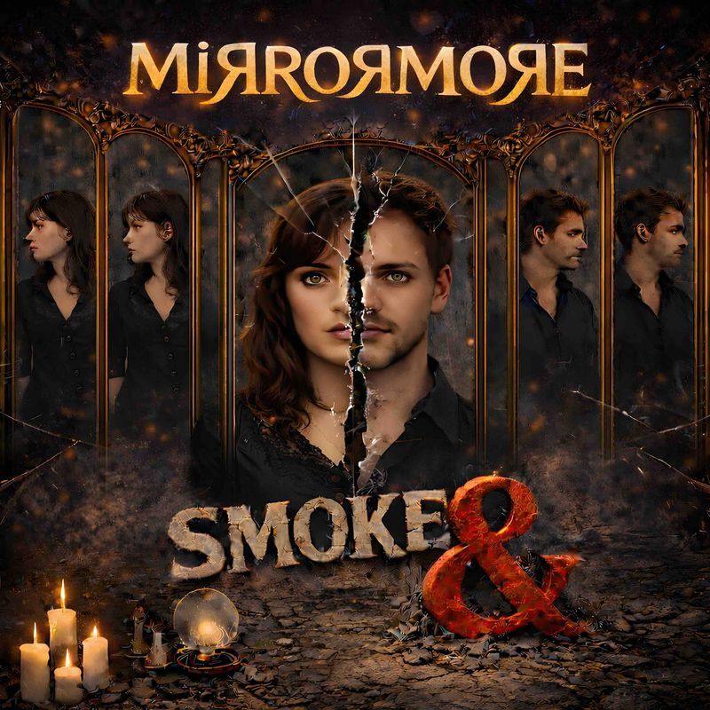 MIЯROЯMOЯE, "Smoke &", album over art
