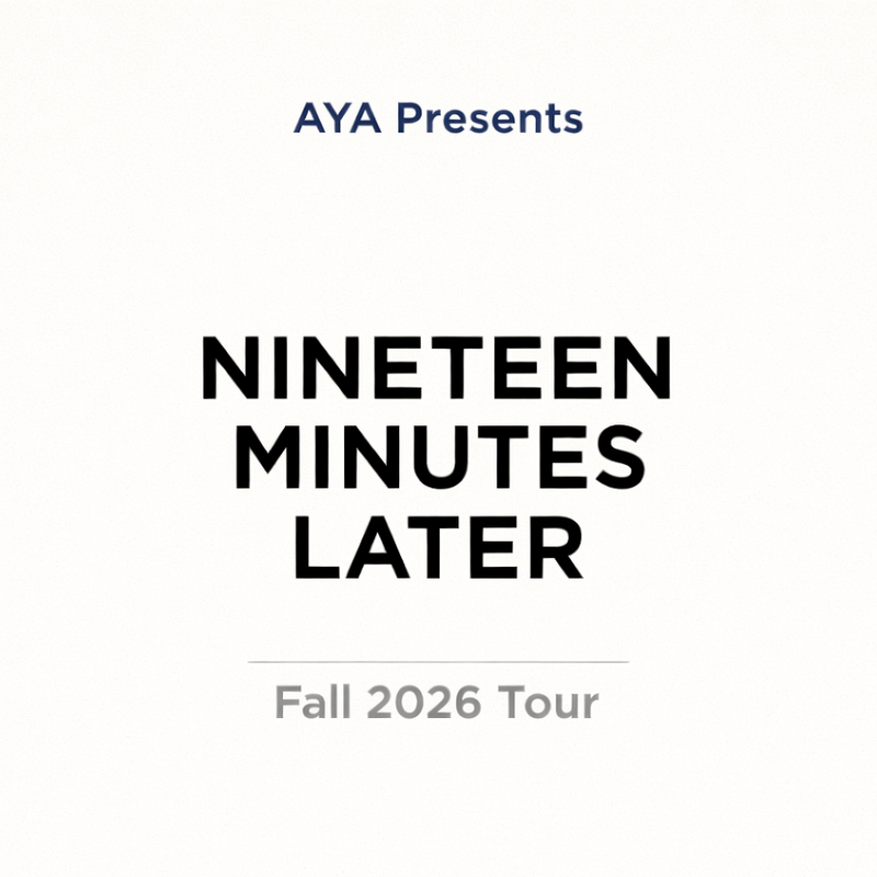 NINETEEN MINUTES LATER Announces Their Anticipated 2026 Multi City Tour