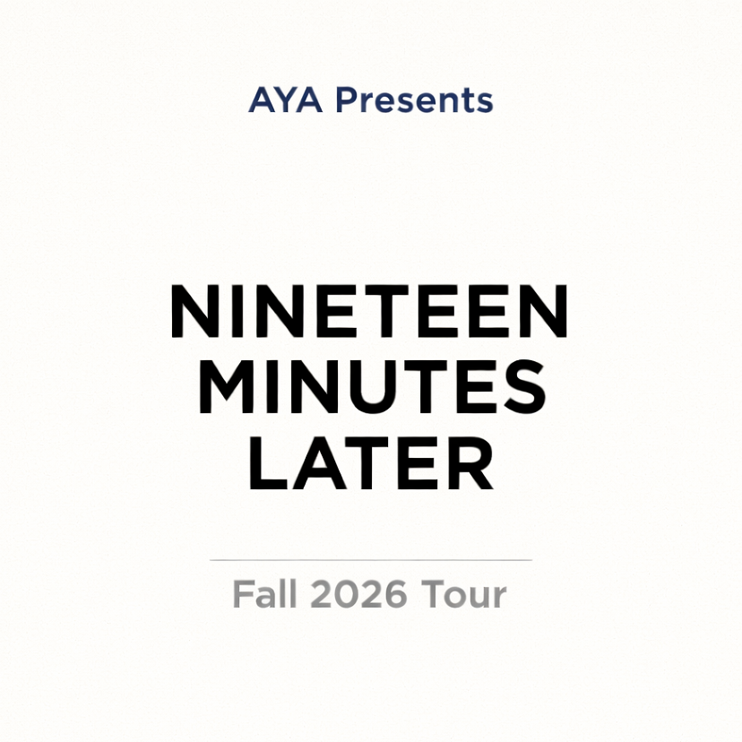NINETEEN MINUTES LATER Annonce Their Anticipated 2026 Multi City Tour