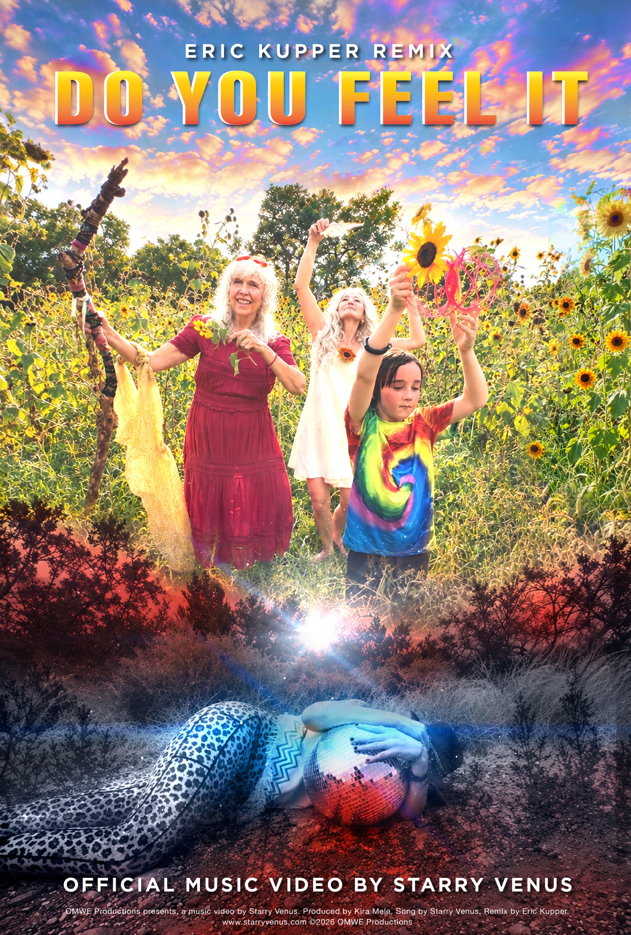 do you feel it remix official music video poster by starry venus