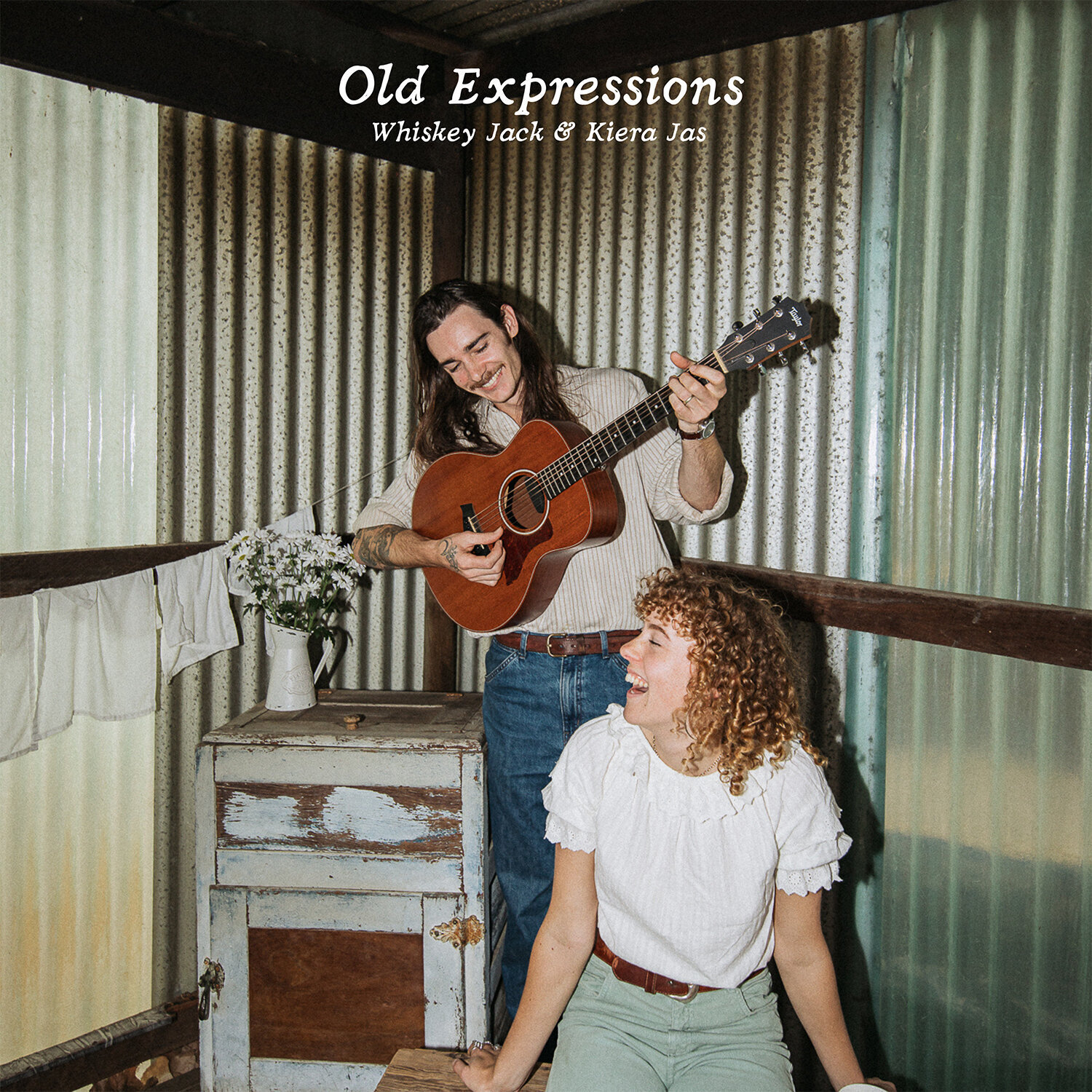 Whiskey Jack and Kiera Jas, "Old Expressions" single cover art