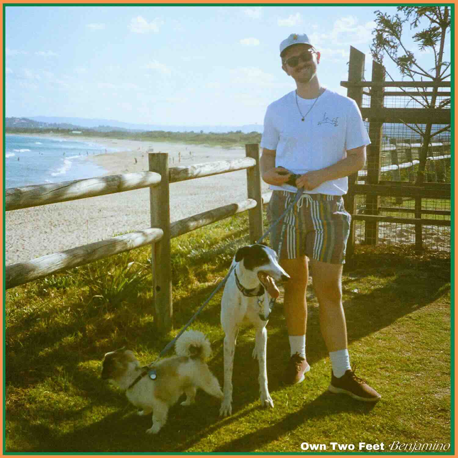 Benjamino, "Own Two Feet" single cover art